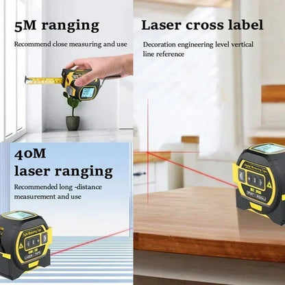 3-In-1 Infrared Laser Tape Measuring (Imperial & Metric)🎁Free Shipping